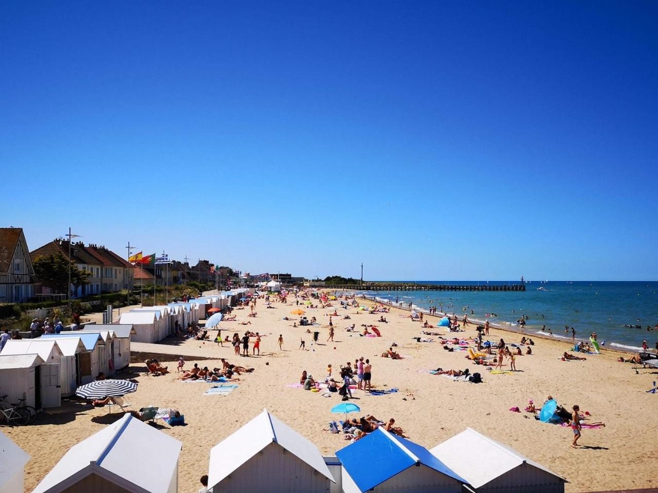Studio Proche Plage - Parking Gratuit Et Prive - Terrasse Et Petit Jardin Cloture 库尔瑟勒·苏尔·梅尔 外观 照片
