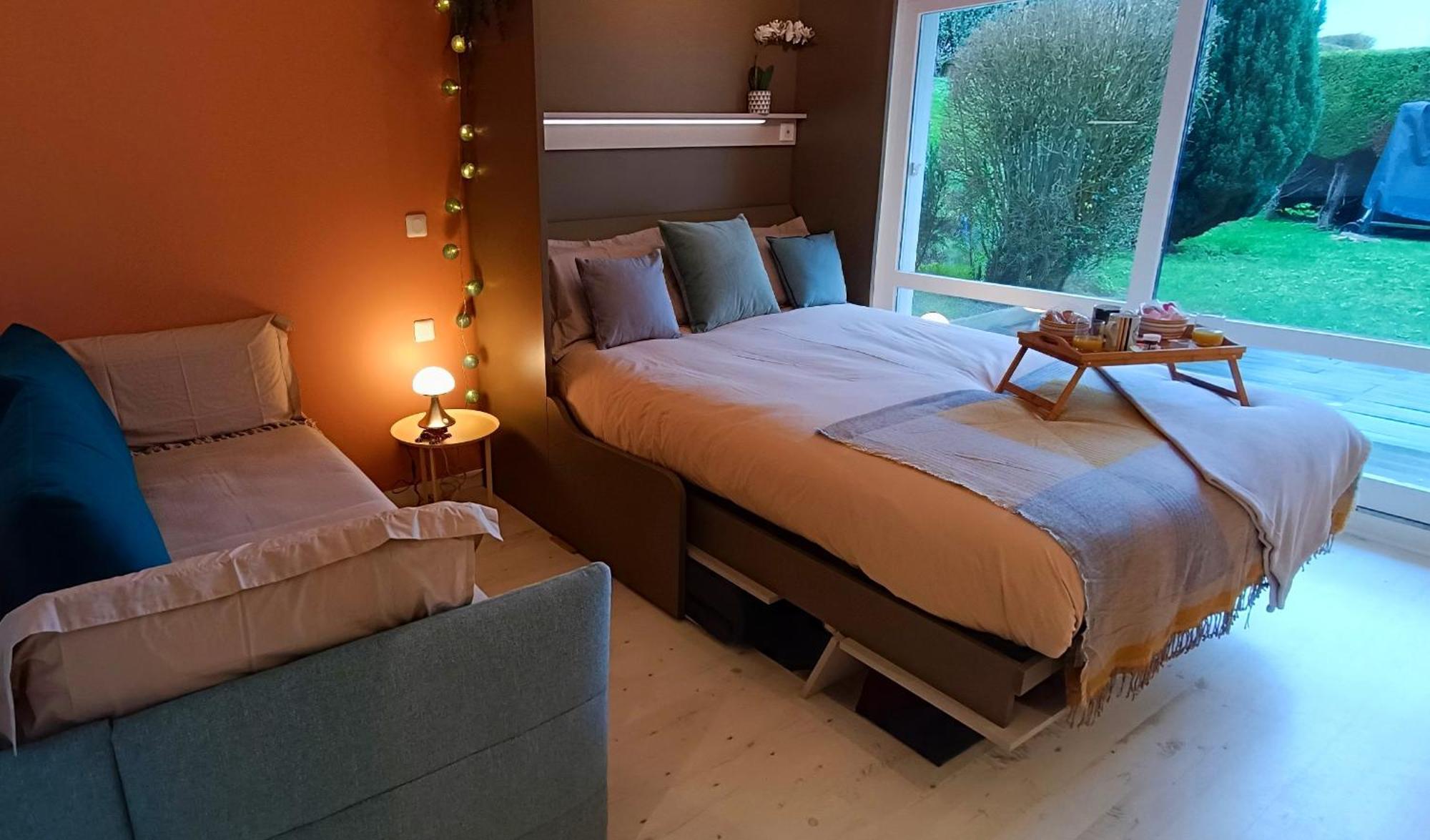 Studio Proche Plage - Parking Gratuit Et Prive - Terrasse Et Petit Jardin Cloture 库尔瑟勒·苏尔·梅尔 外观 照片
