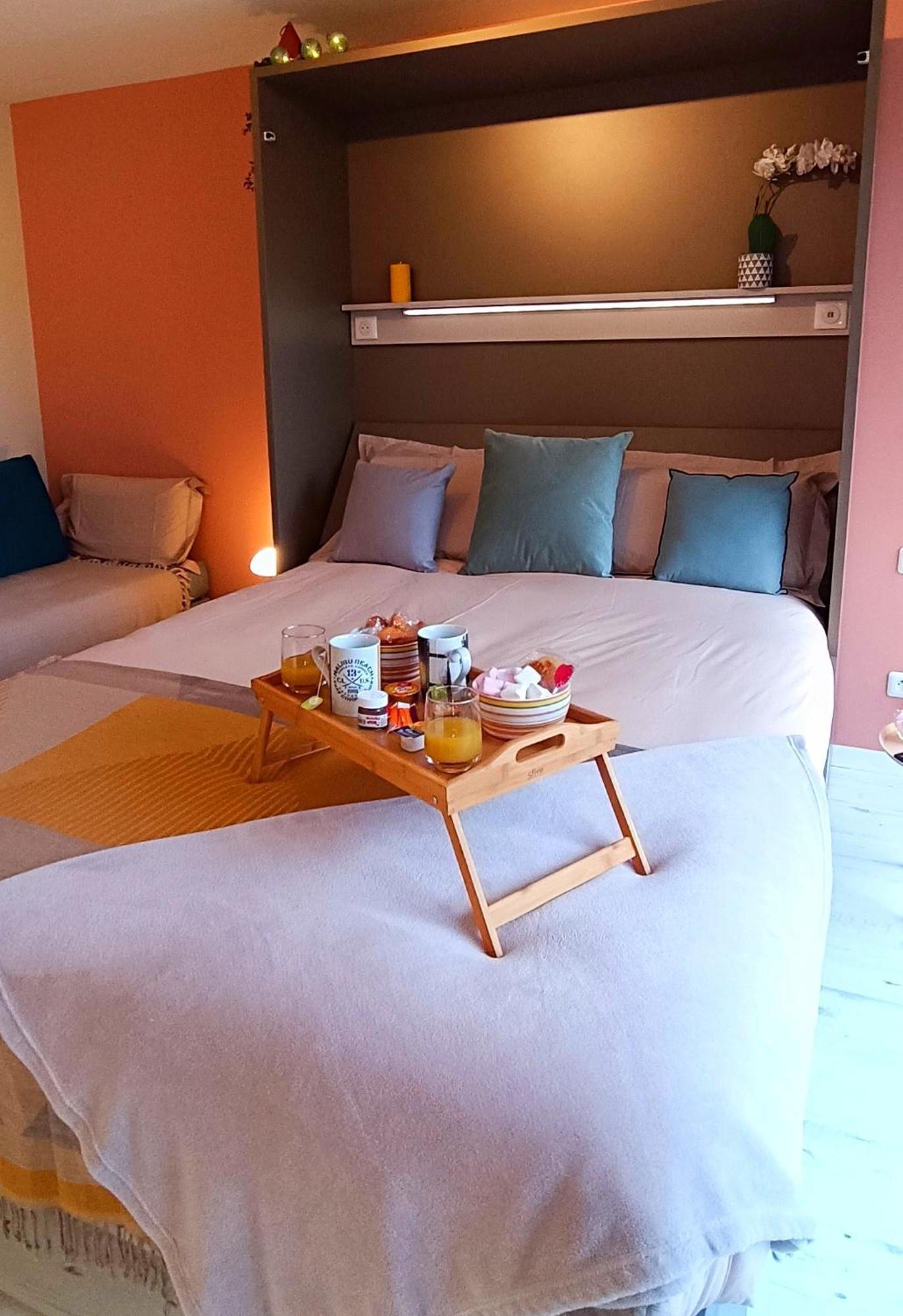 Studio Proche Plage - Parking Gratuit Et Prive - Terrasse Et Petit Jardin Cloture 库尔瑟勒·苏尔·梅尔 外观 照片