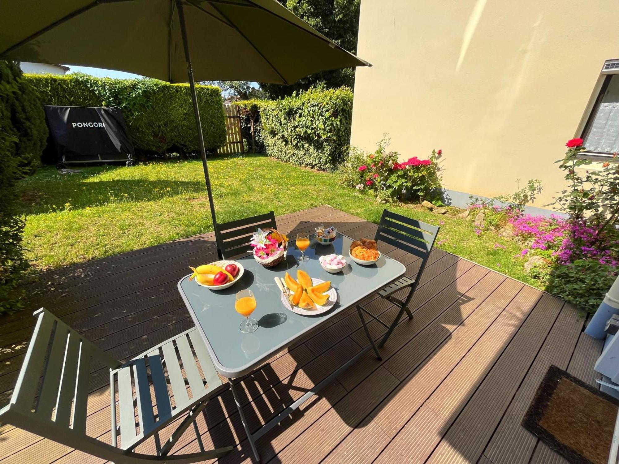 Studio Proche Plage - Parking Gratuit Et Prive - Terrasse Et Petit Jardin Cloture 库尔瑟勒·苏尔·梅尔 外观 照片